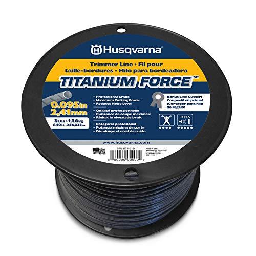 Husqvarna string trimmer line .095-Inch 840ft spool Titanium